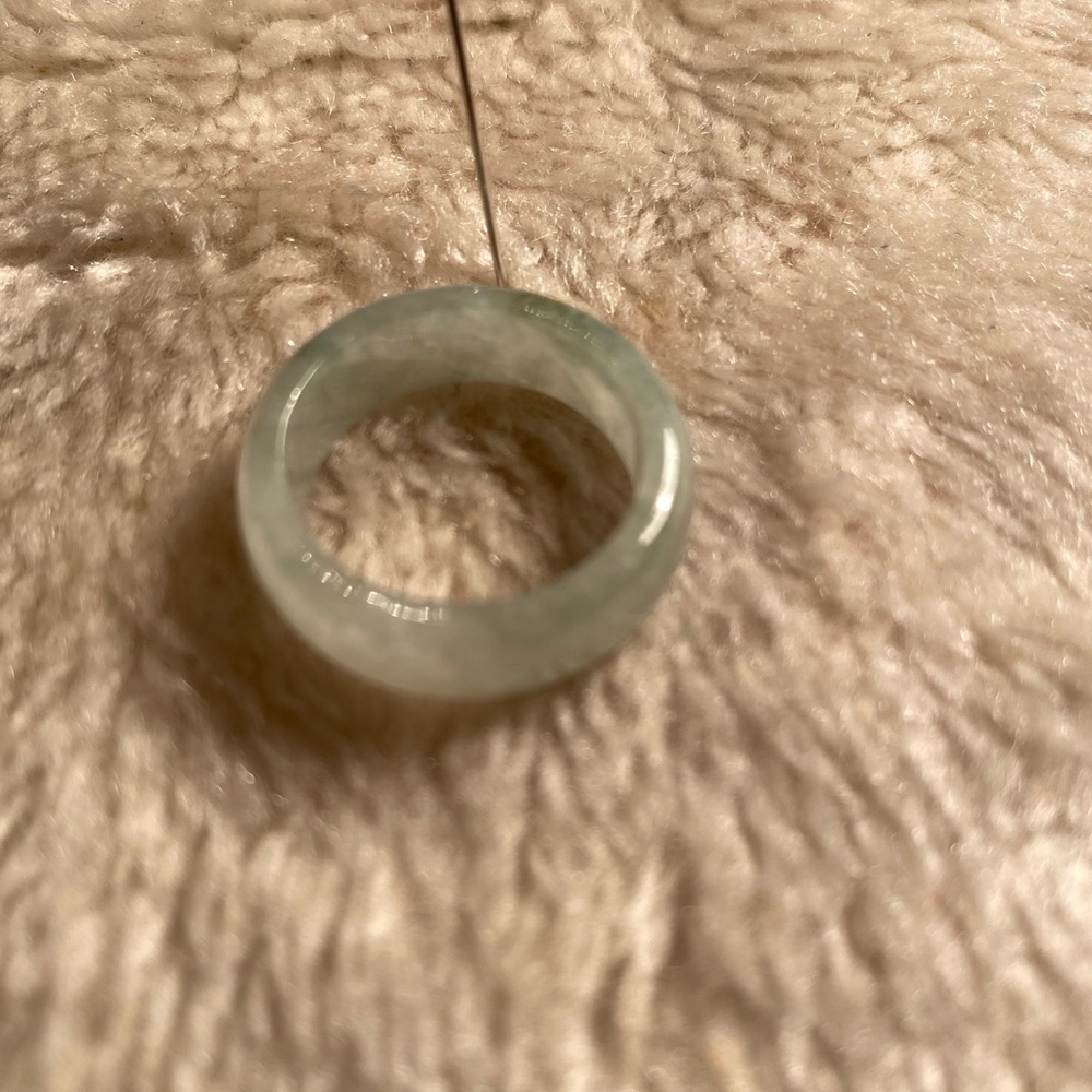 🌹 This luck Jade ring is real Jade .🌹